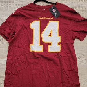 Nike Red Washington Number 14 Fitzpatrick Jersey